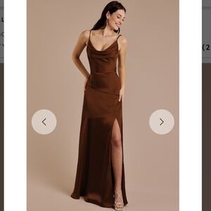 Chic Chocolate Brown Maxi Dress